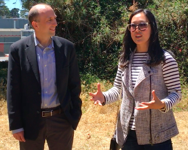 Joel Engardio and Supervisor Katy Tang