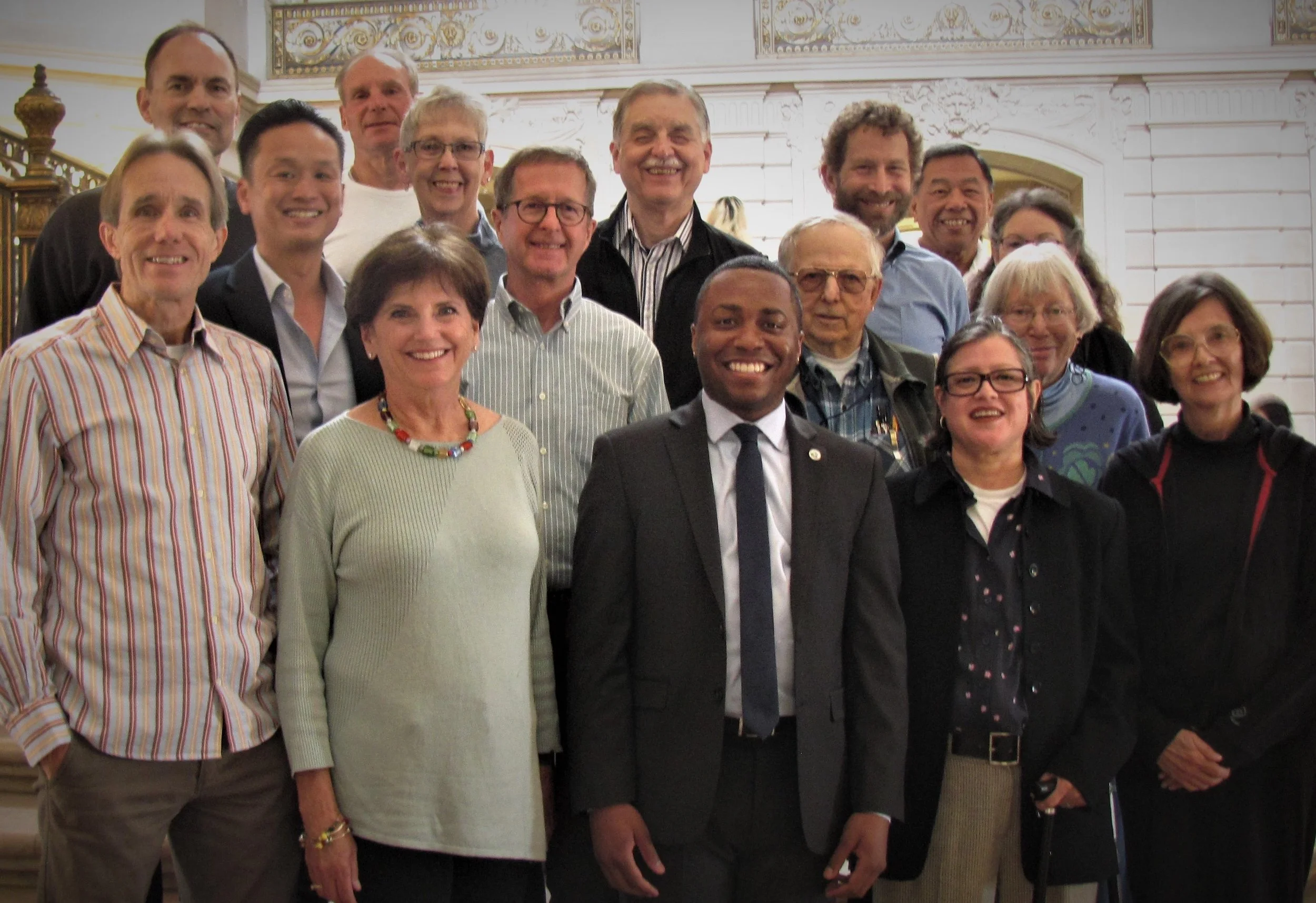 The 2019 San Francisco Civil Grand Jury. Photo courtesy Janet Andrews Howes.