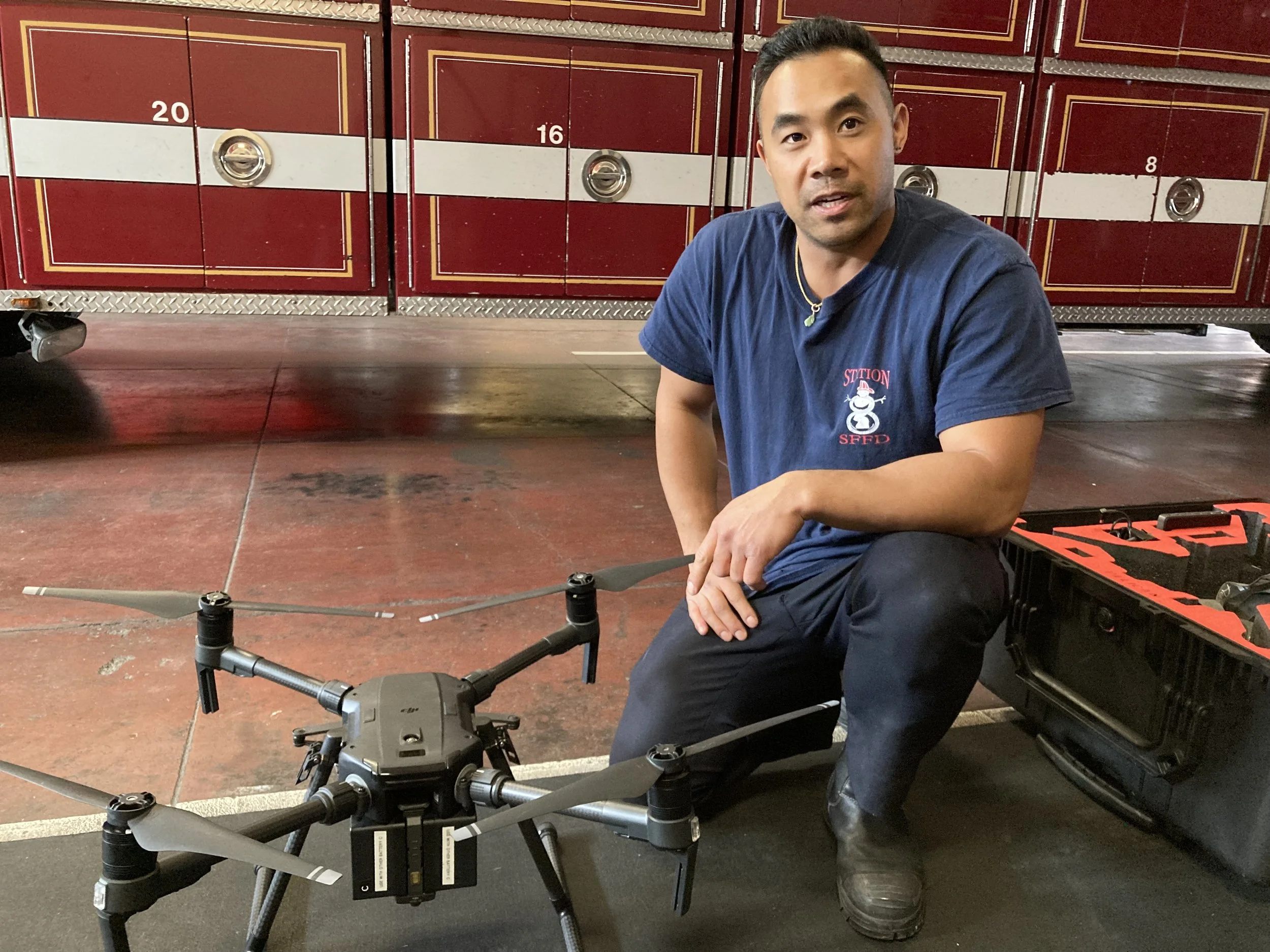 Firefighter Profile: Drone pilot Brett Chin Taking SFFD to New Heights