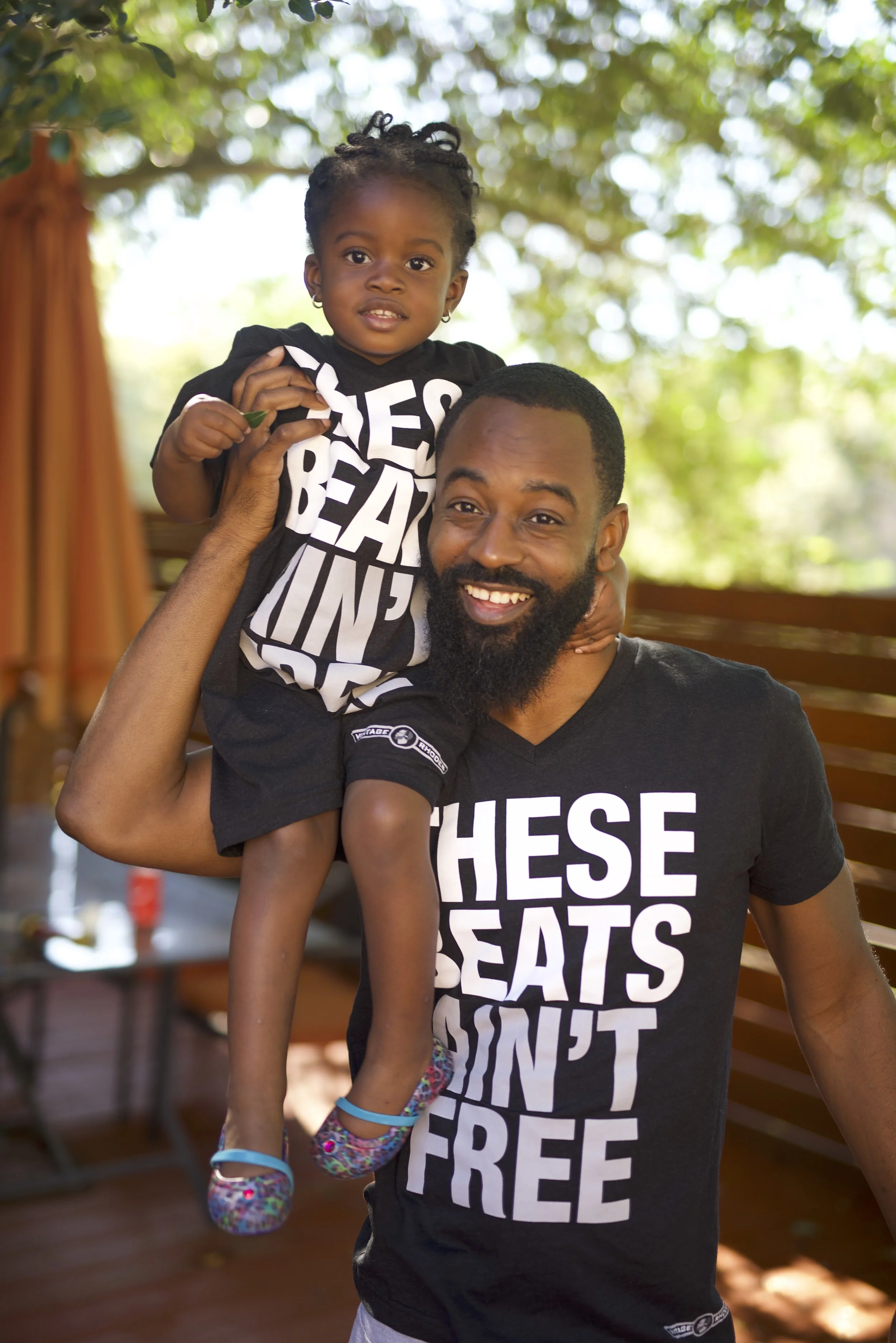 TBAF - Heathered Black - V-Neck