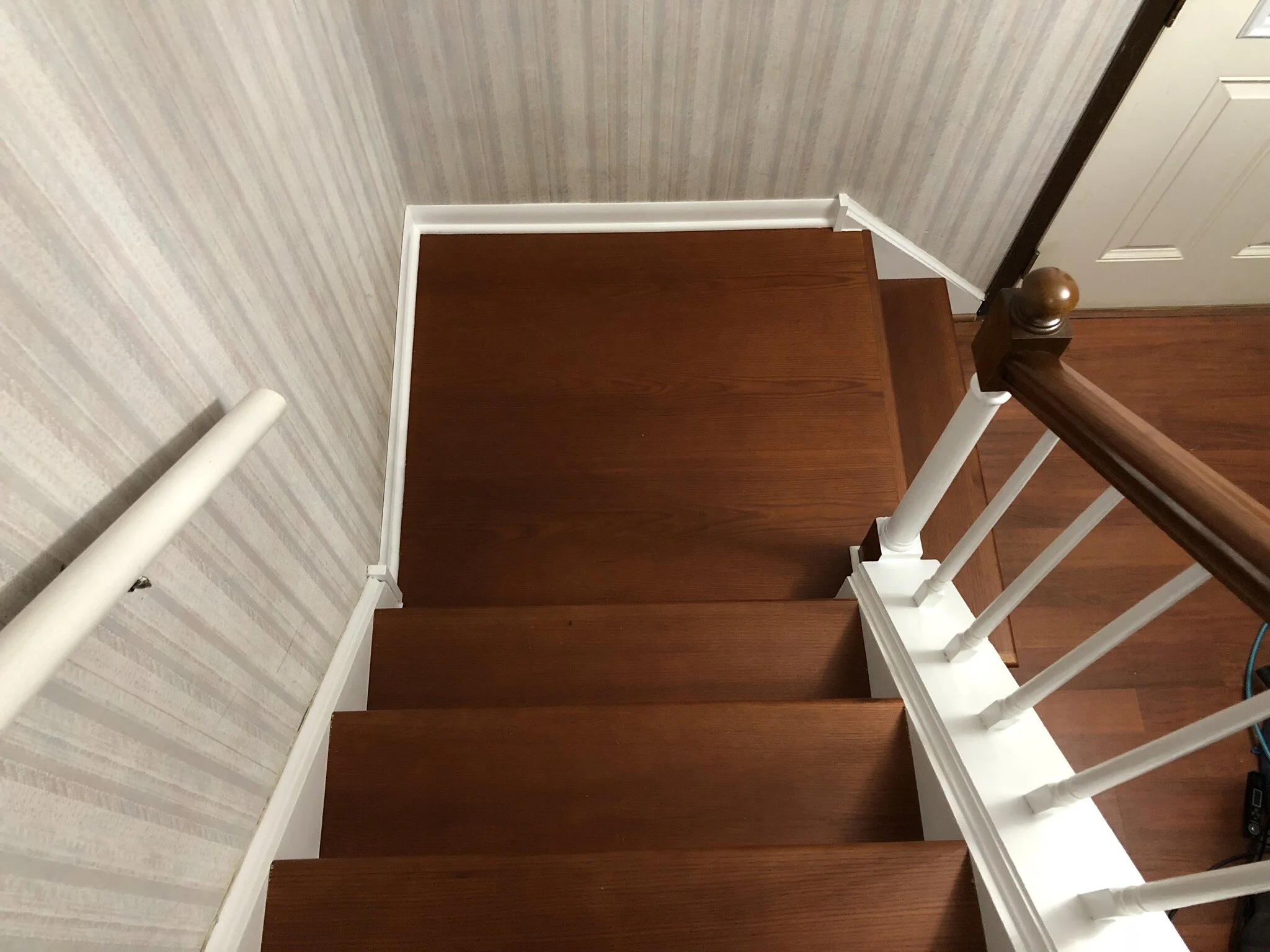 AFTER WITH REAL OAK STEPS