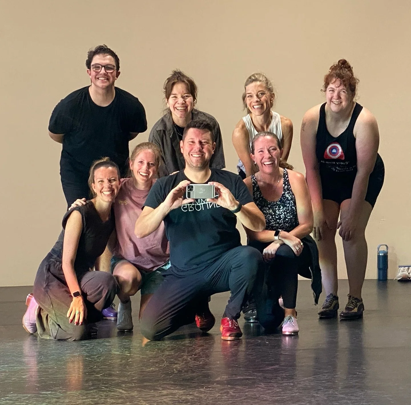 First rehearsal in the books for CG’s new performance company, Common Sound. We can’t wait to present our first piece this December 5th at the Holiday SpecTAPular presented by @rockymtnrhythm in Boulder, Colorado! Click our link in bio fo