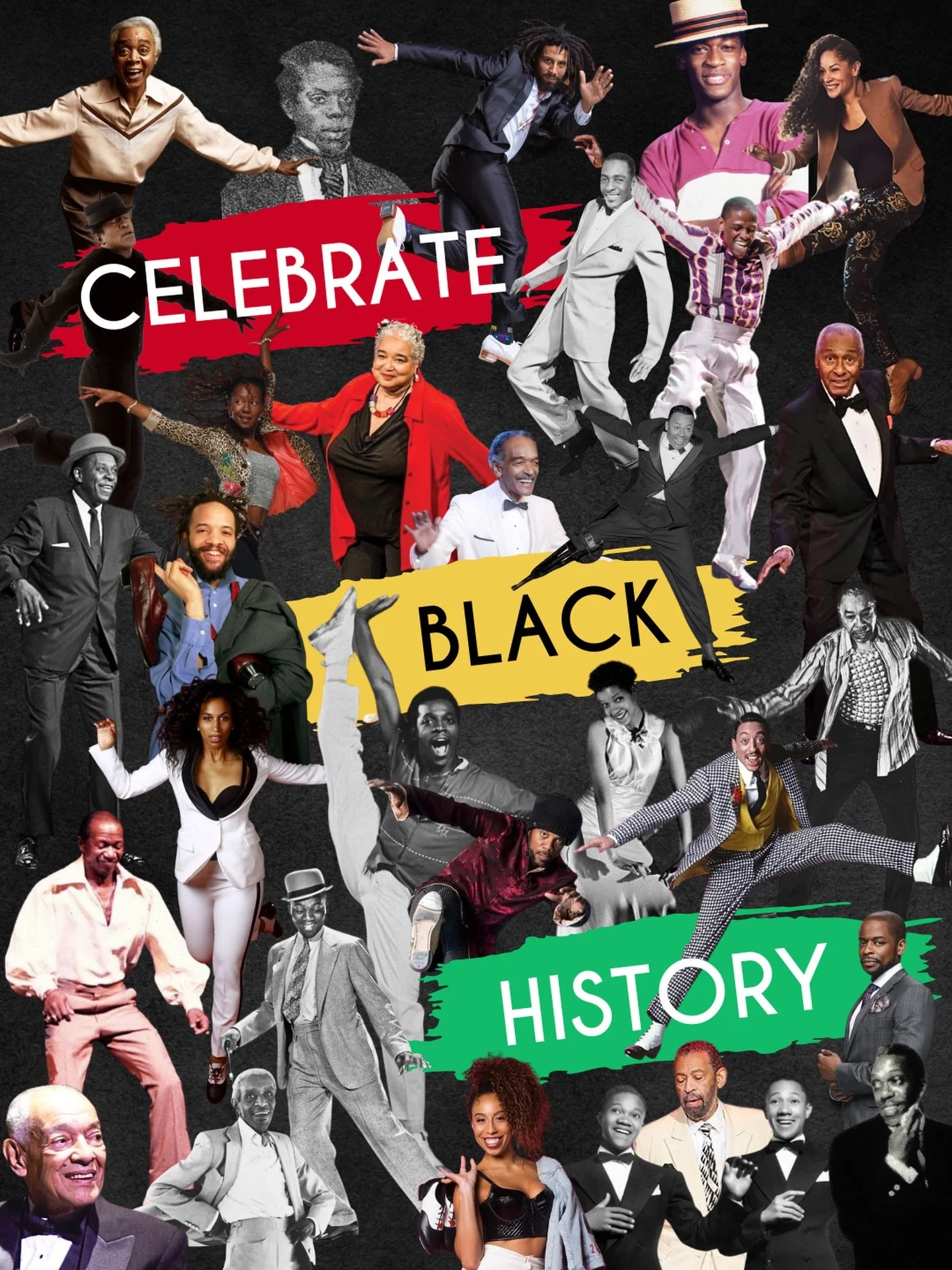Grateful for the history of this art form. Black history is tap history. #tapdance #tap #blackhistory