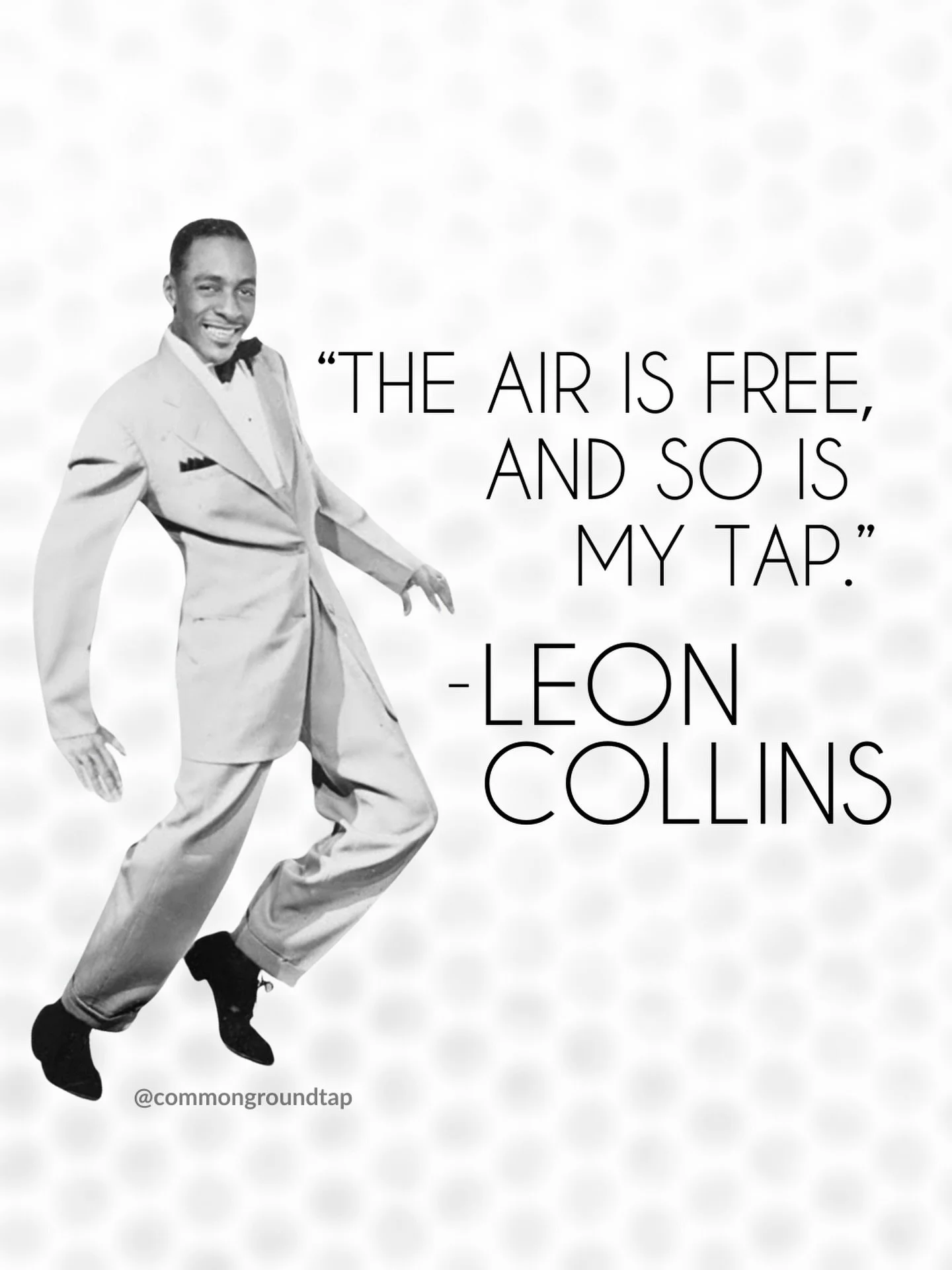 Celebrating Leon Collins on his birthday today🎉 #tapdancer #goat #53