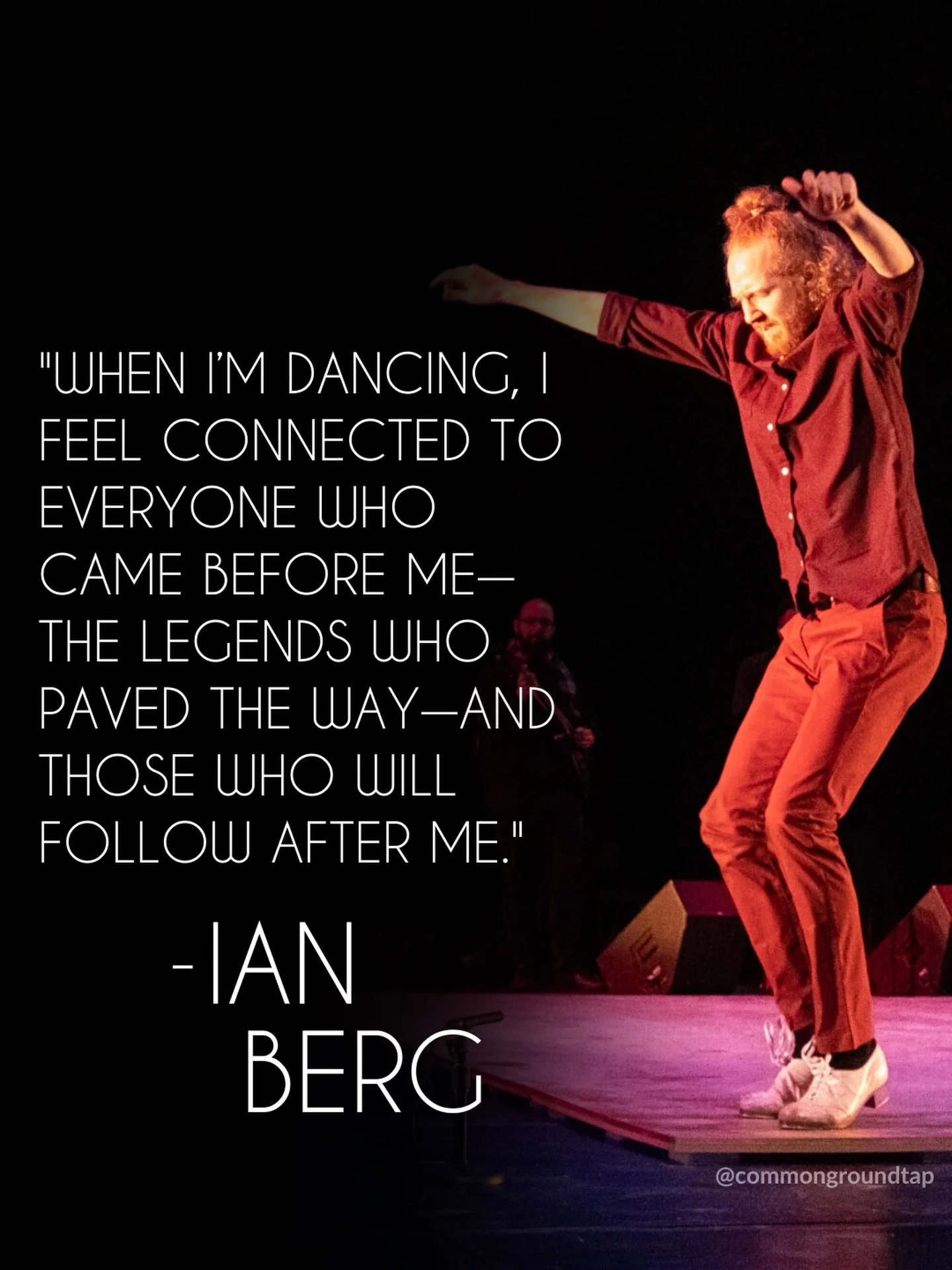 Wishing @ianberg67 a Very Happy Birthday!!! @subjectmattertap #tapdancer #tapdance