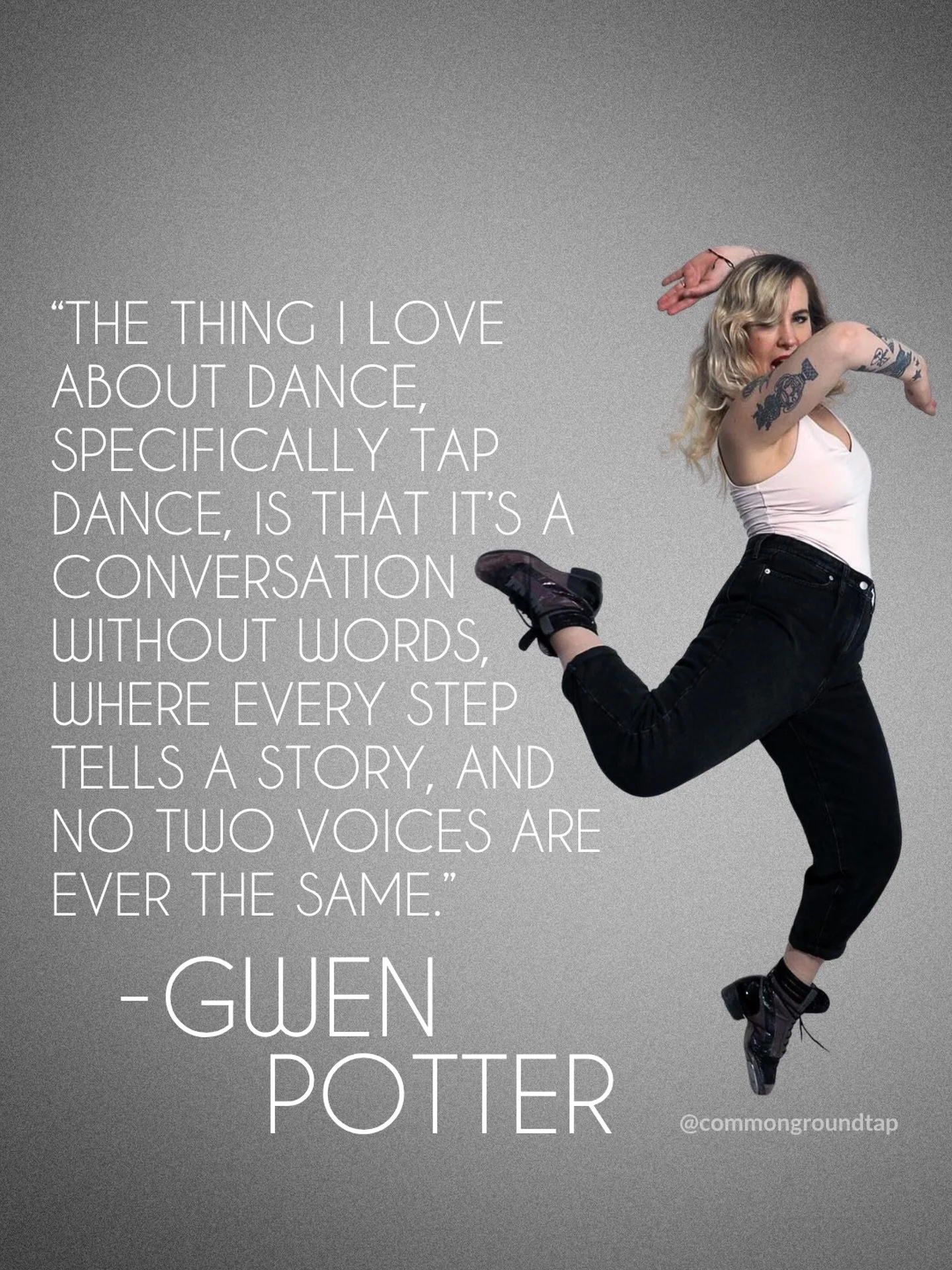 Wishing our friend @gwen__e__potter a Very Happy Birthday🎉 #tapdancer #bday #nyc