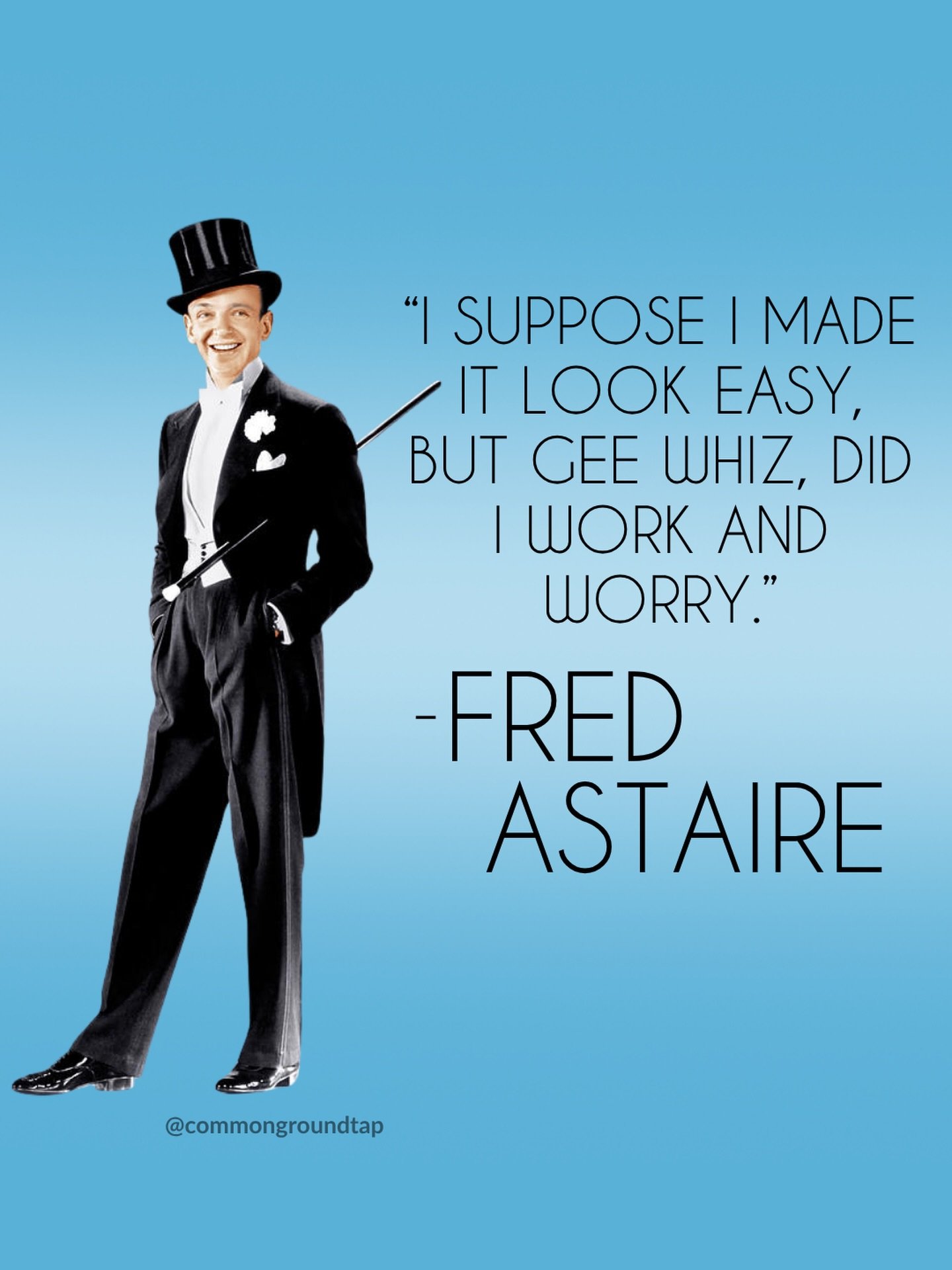 Celebrating the one and only Fred Astaire on his birthday🎉 #tapdancer #goat #fredastaire