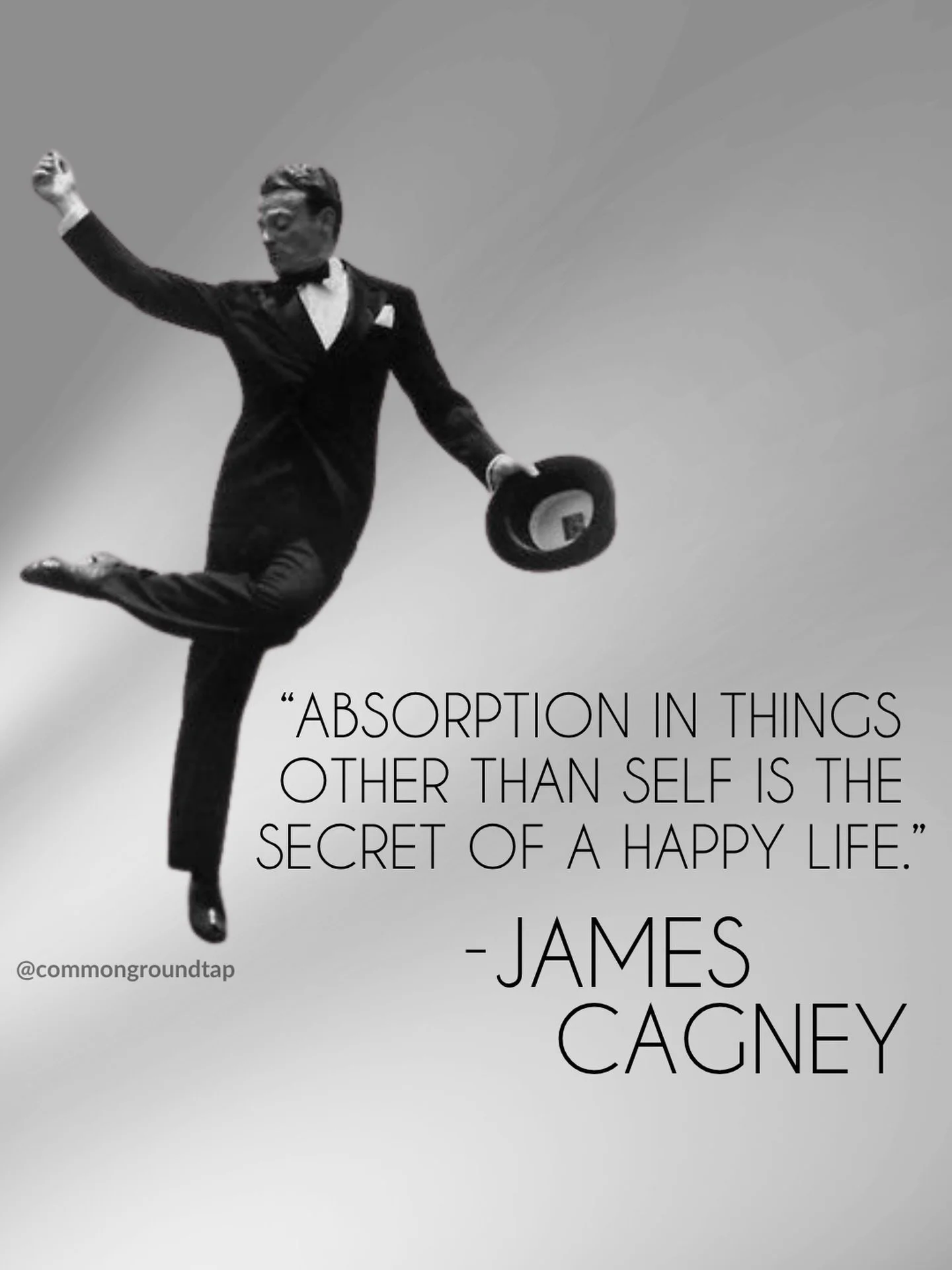 Celebrating James Cagney on his birthday today 🎉 #tapdance #bday