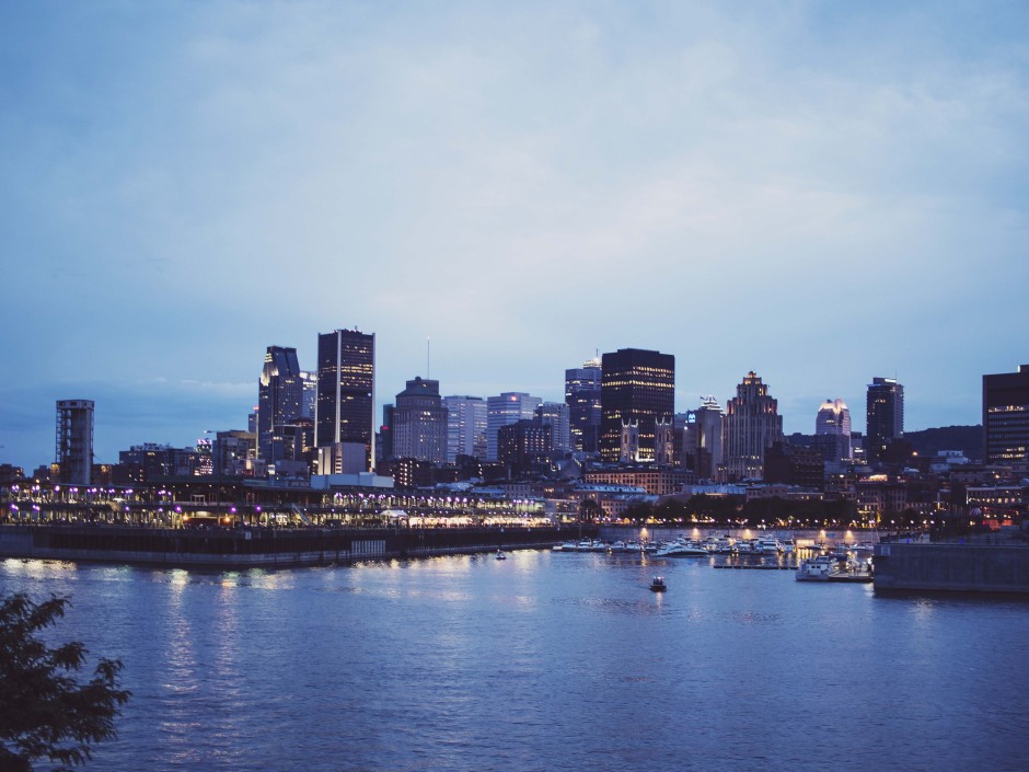 Montréal vue du Parc Cité-du-Havre