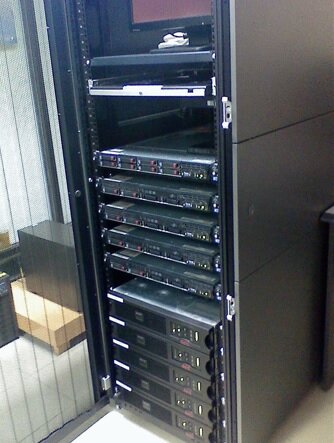 Figure 1. NWP and HPC rack mount in Bangladesh