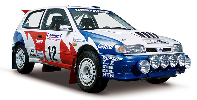  1992年 Nissan Pulsar GTI-R (S. Blomqvist/B. Malander team ROGER ALBERT CLARK RALLY race car)