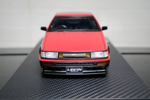 Ignition Model - 1/18 Toyota Corolla Levin (AE86) 3 Door Red
