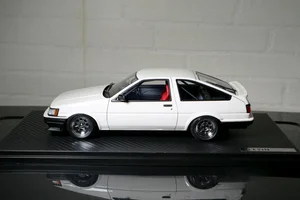 Ignition Model - 1/18 Toyota Corolla Levin White (AE86