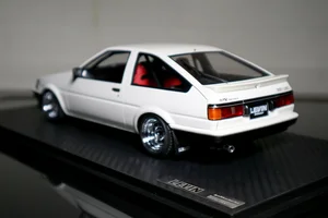 Toyota Corolla Levin White イグニッションモデル Ignition 1/43 Toyota Corolla Levin TE27 White IG0732 Toyota