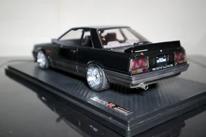 IG0995 ignition model 1/18 スカイライン GTS-R 1/18 Ignition Model Nissan Skyline GTS-R R31 Blue Black w