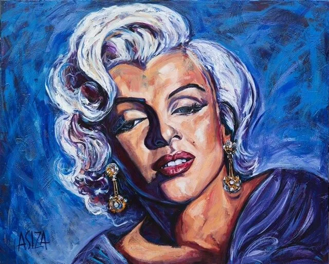 MARILYN MONROE (BLUE)