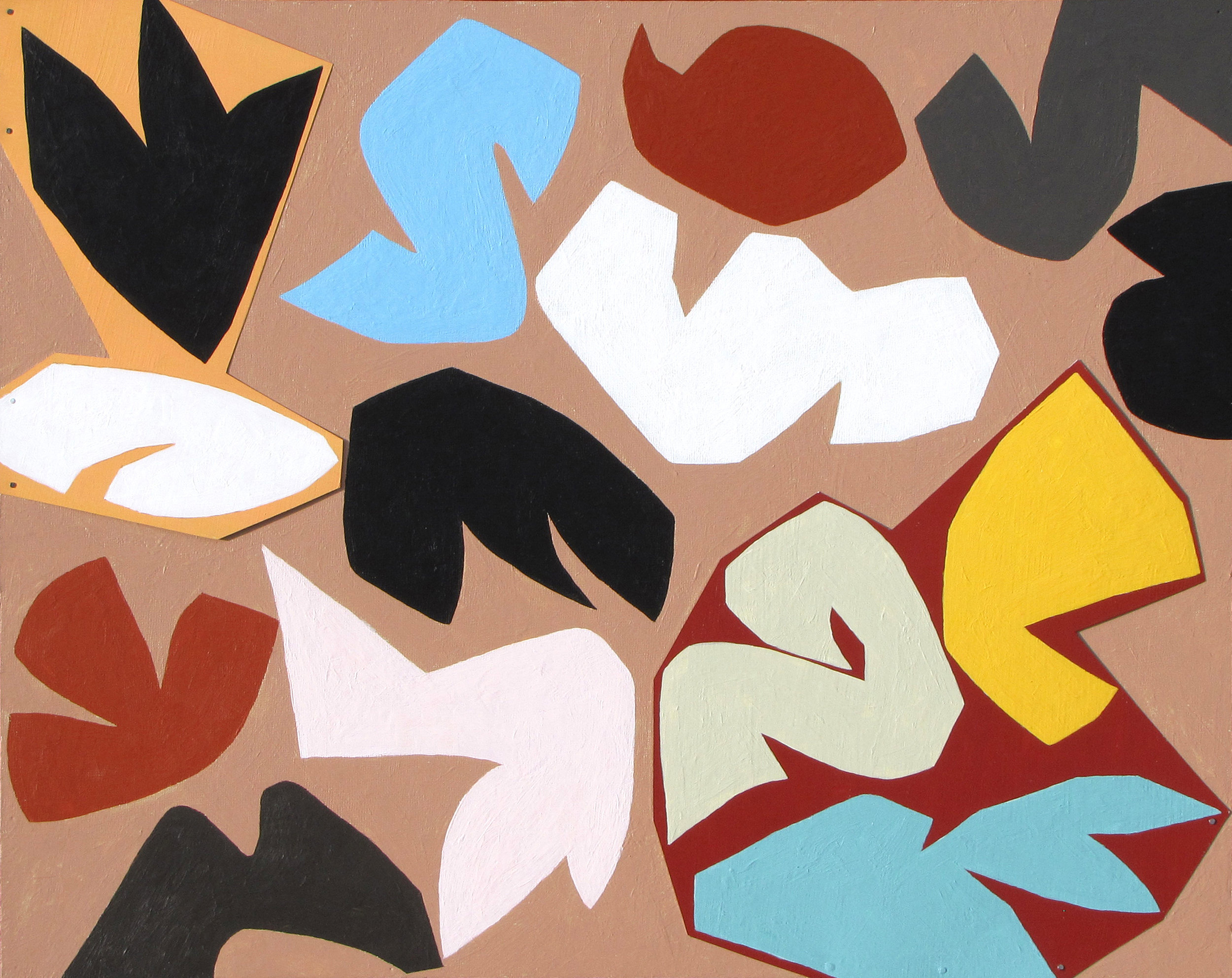 Poem #4: shapes, space, color