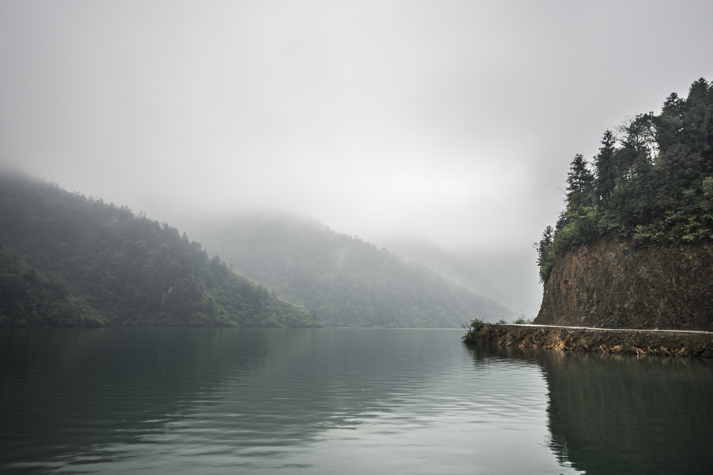 雨中太平湖 / Tranquil Lake Taiping