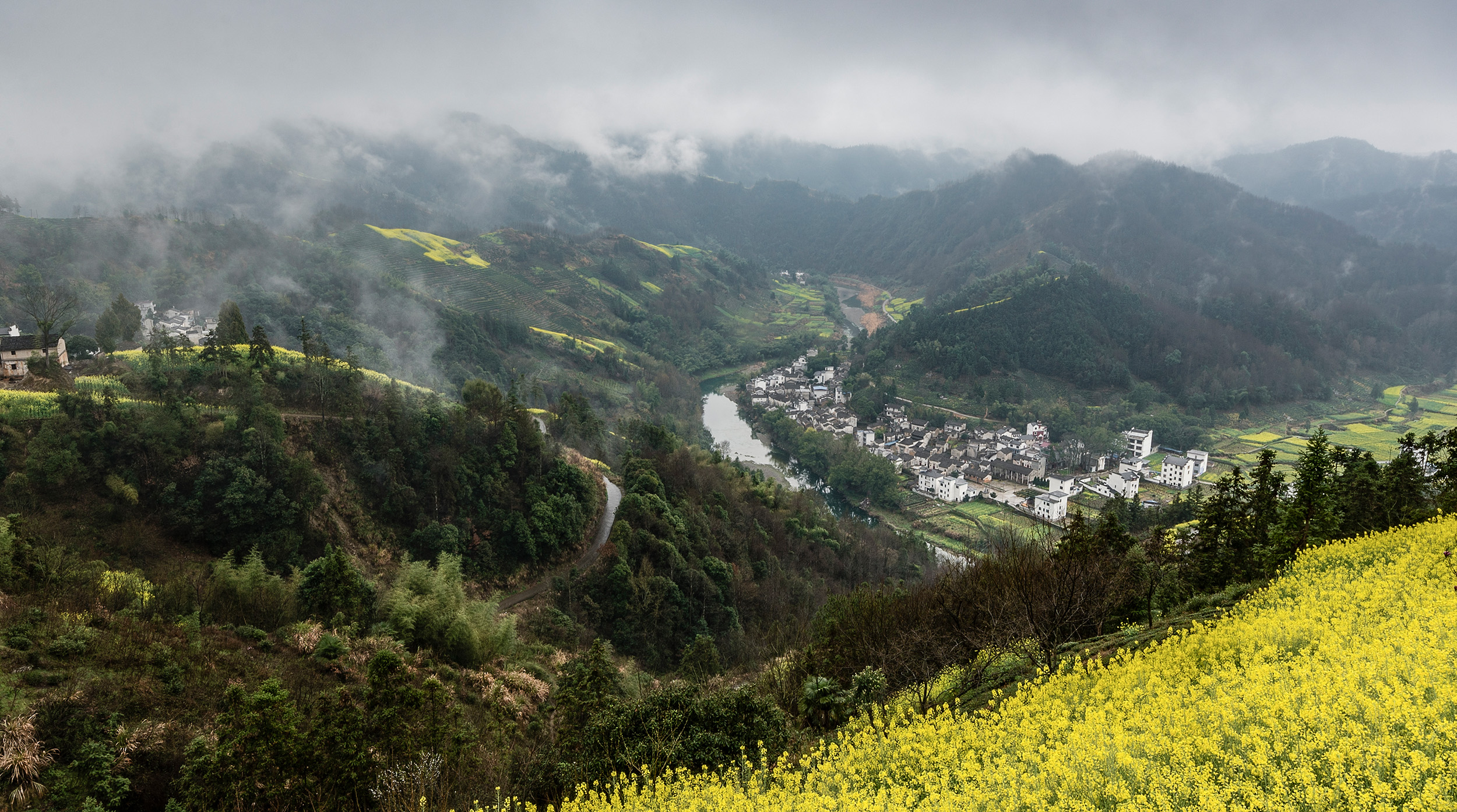 Landscape of Shitan / 石潭春景