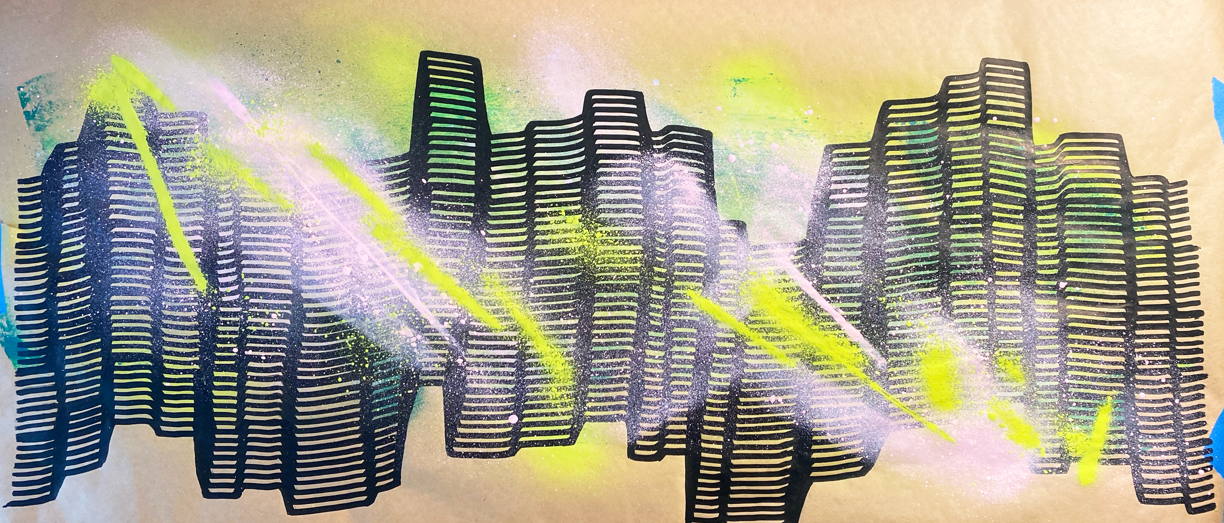 Anon M5 snow goggles sketch, limited artist collaboration design by Chet Malinow.