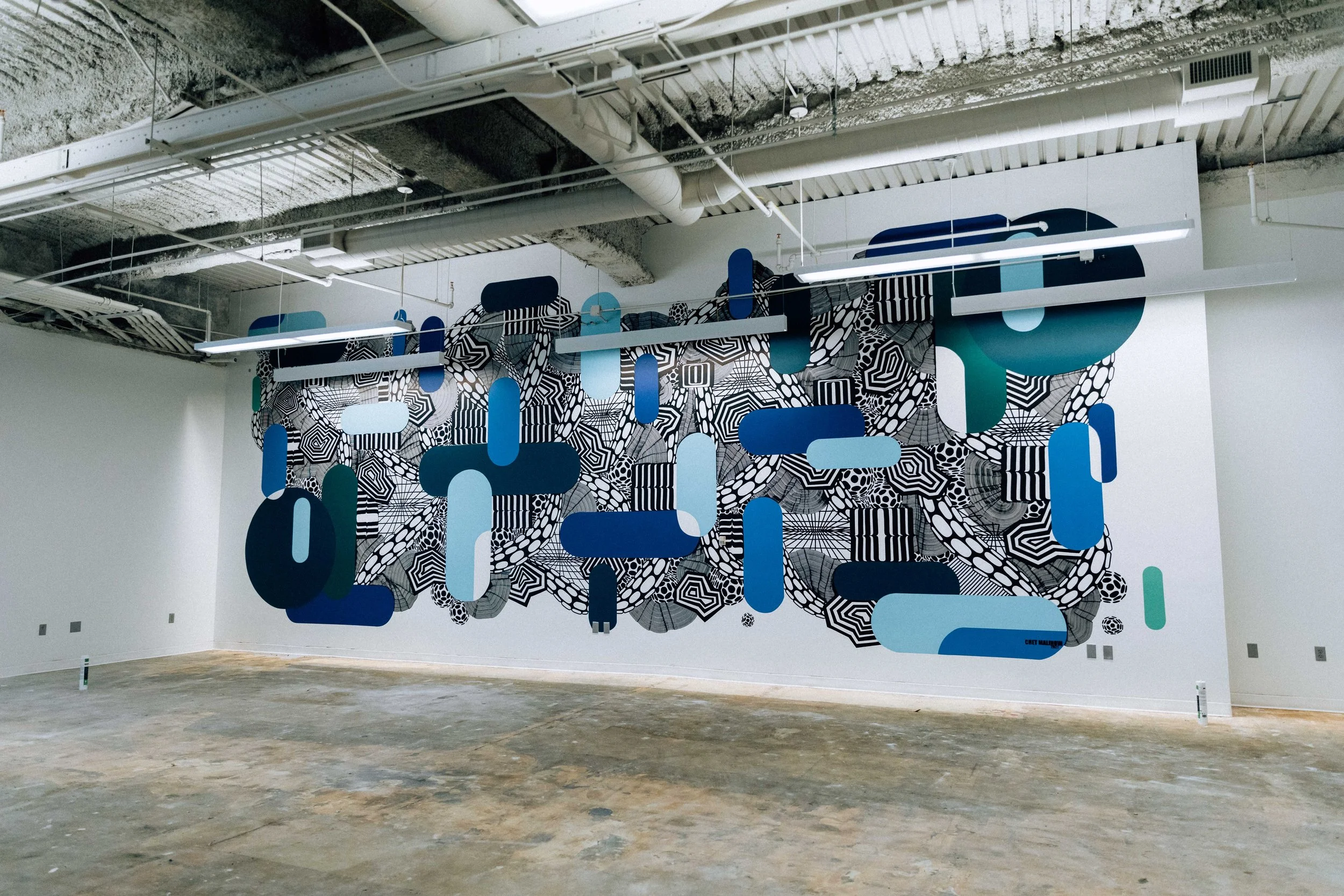 CBRE Mural - Portland, Oregon