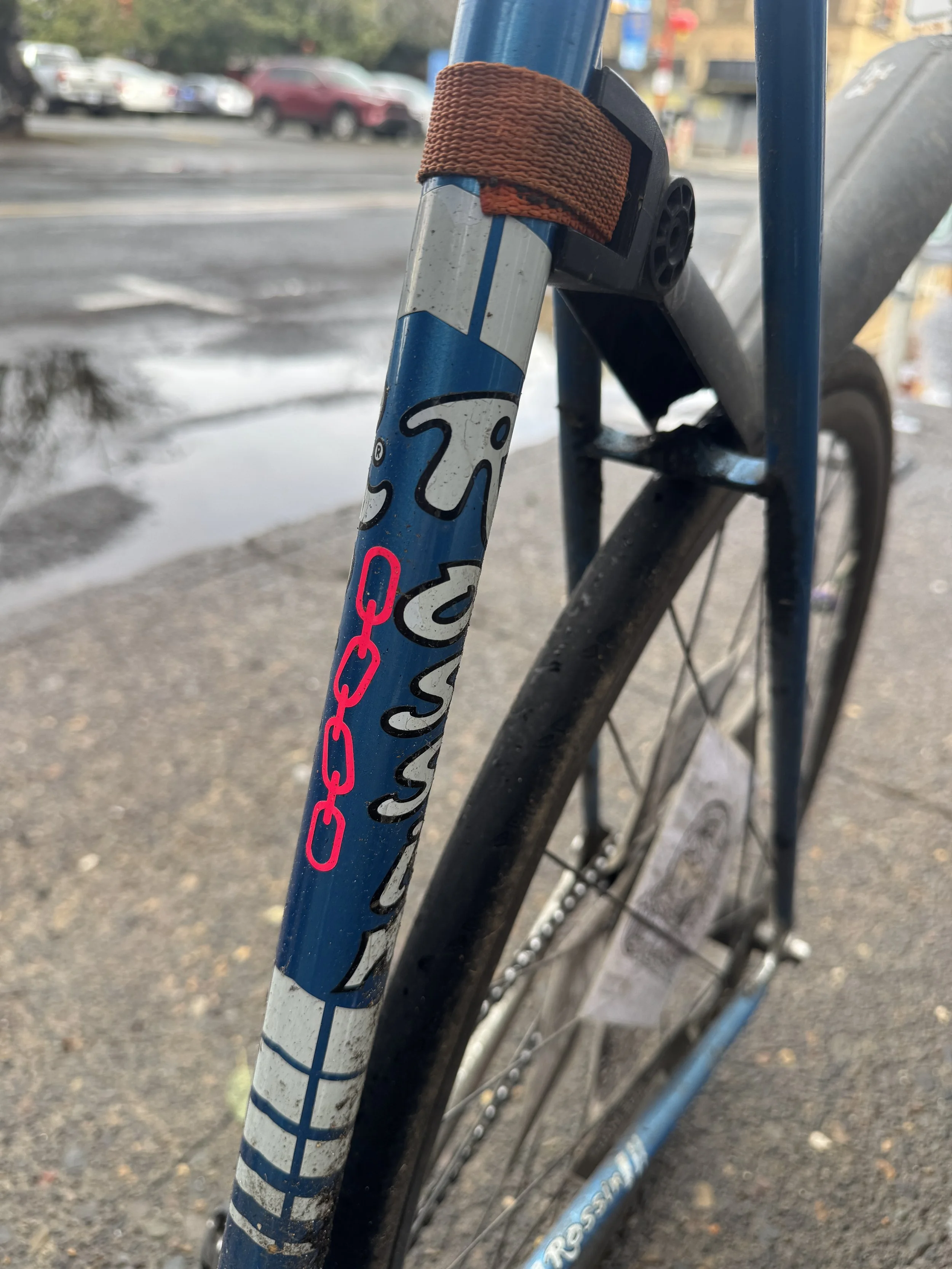 Chain vinyl stickers designed by Chet Malinow, vintage track bike, cycling,bike decals, stickers, reflective, 3M