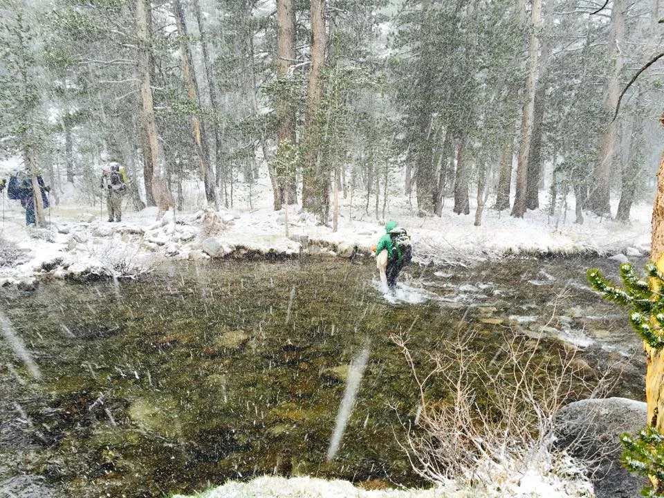 Snowy Spring in the High Sierra