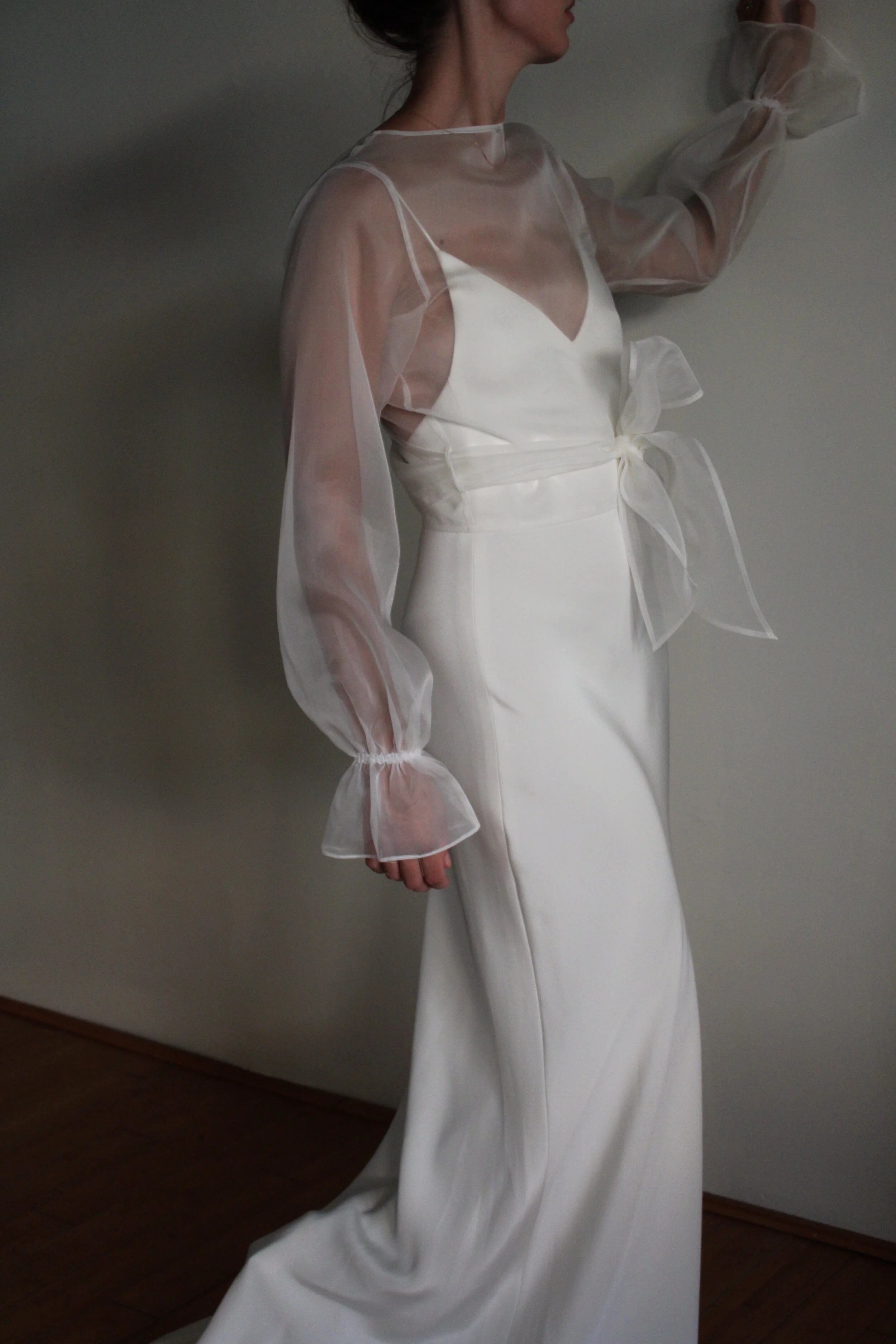 white blouse wedding