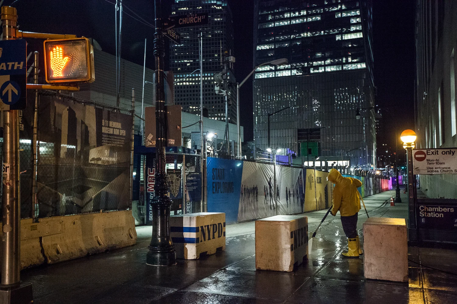 Financial District, New York 6am