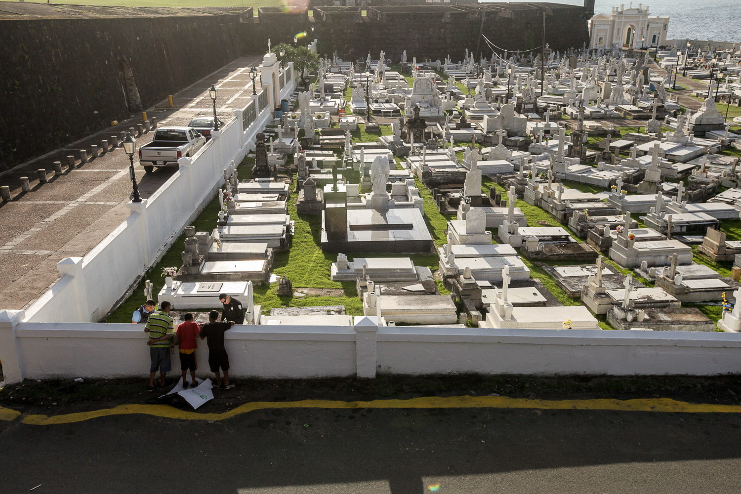 Cemetery in Old San Juan Puerto Rico