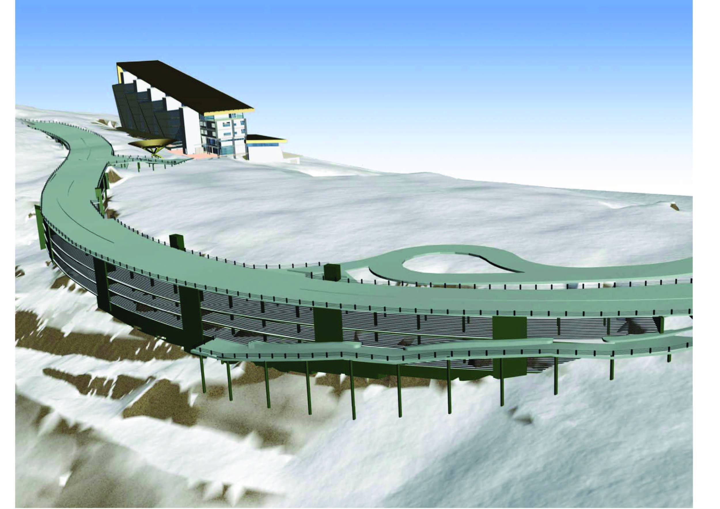 Hotham Alpine Village Redevelopment Simulation - Hotham Alpine Resort, Victoria