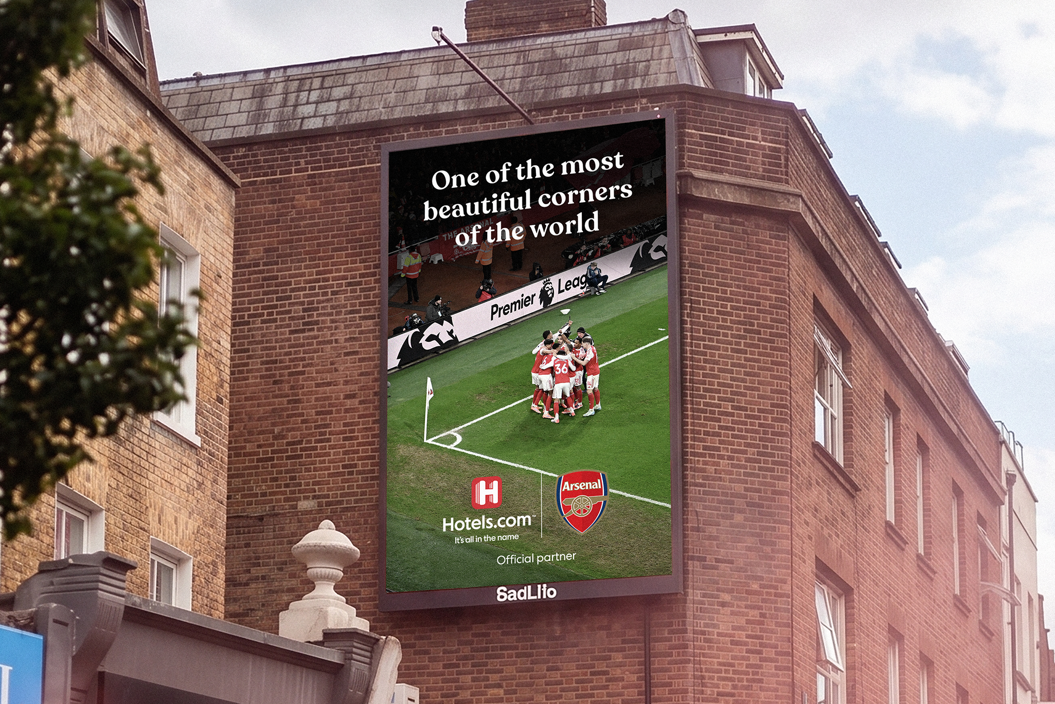 ARSENAL X HOTELS.COM // BEAUTIFUL CORNERS