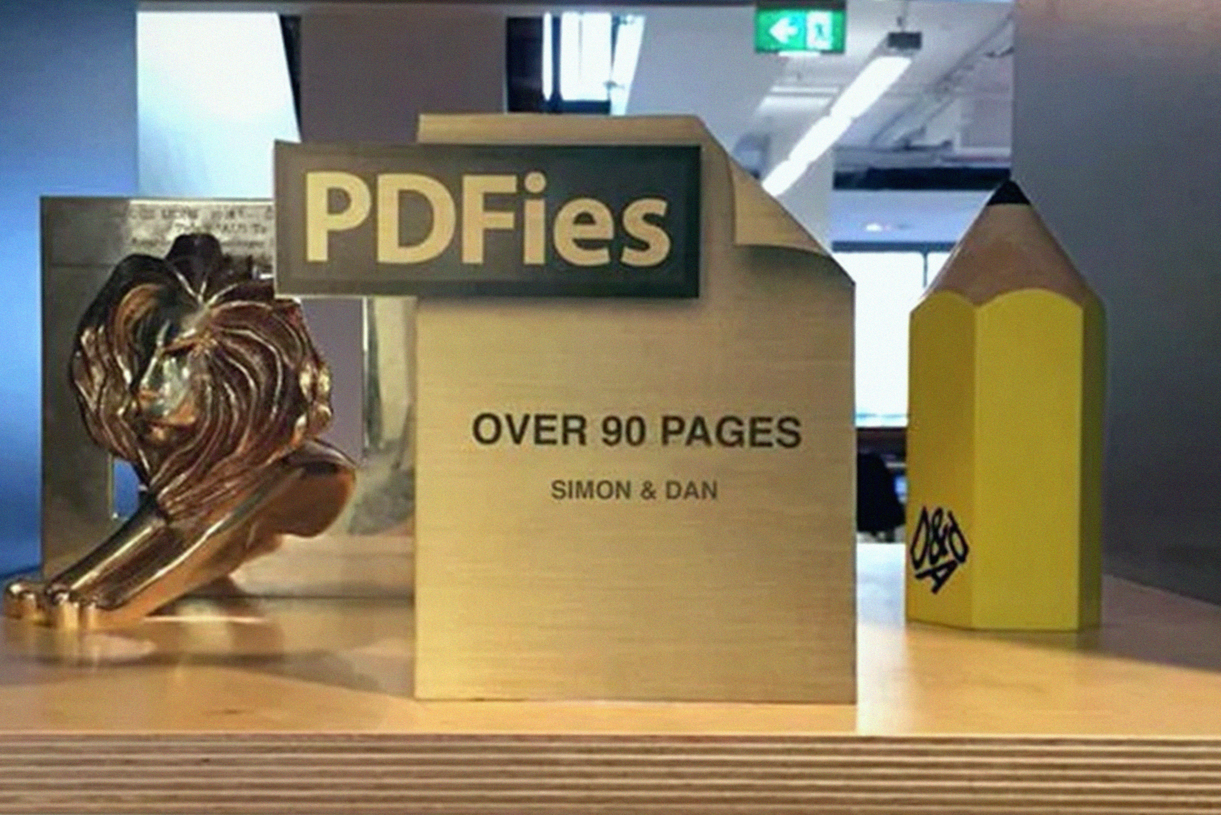 THE PDFIES // THE WORLD'S FIRST AWARD SHOW FOR NEARLY DOING SOMETHING