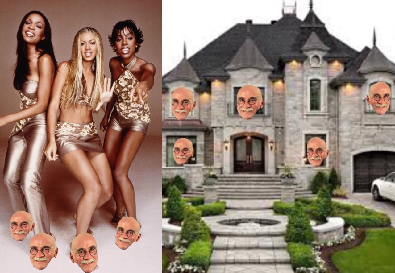 The shoes on my feet....Alf Garnett. The house I live in....Alf Garnett.