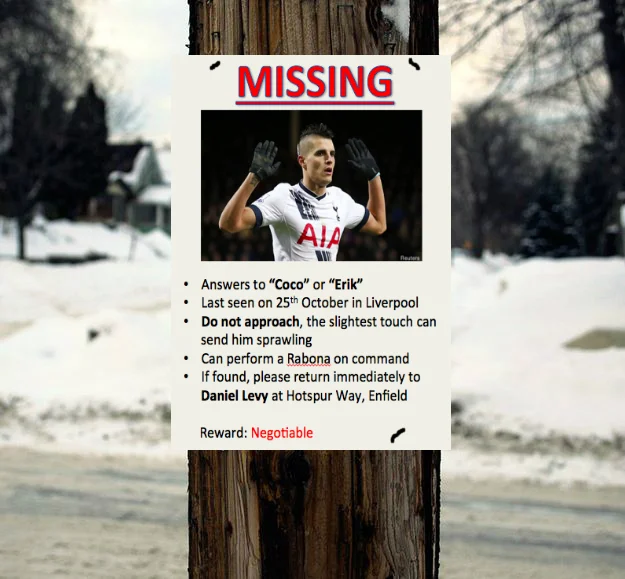 Erik Lamela: Tottenham Hotspur hide and seek champion, 2017