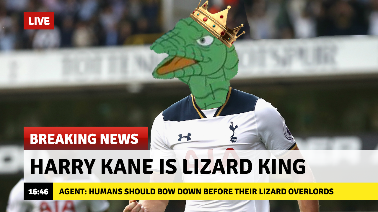 Media coverage of Tottenham this season: #fakenews