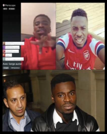 Serge Aurier: He may be a homphobe and a criminal but at least he isn't an Arsenal suppor.....oh, for fucks sake!