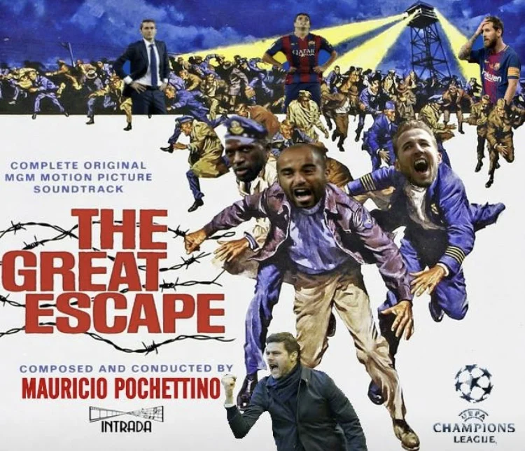 Barcelona 1-1 Tottenham: I genuinely haven’t been this impressed with a “great escape” since Josef Fritzl accidentally left his basement door unlocked