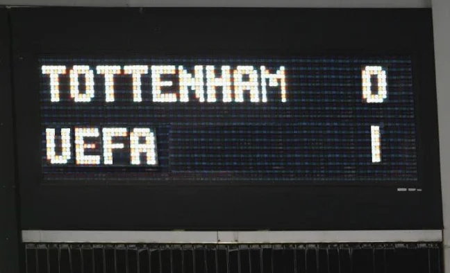 Remember kids, you can’t spell “widespread and far-reaching institutional corruption” without UEFA…….
