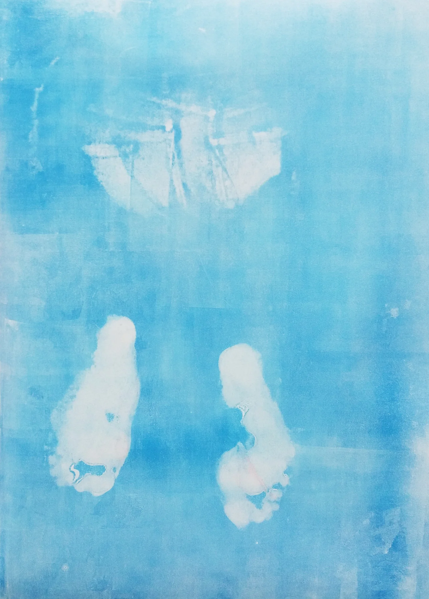 Sitting (Light Blue)