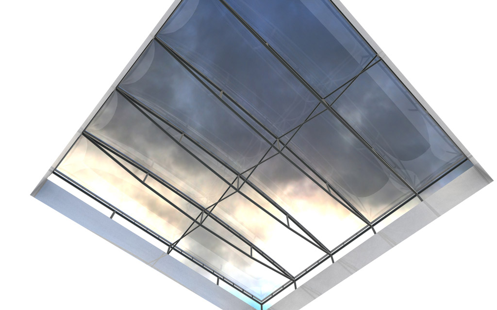 Typical ETFE Cushion Roof