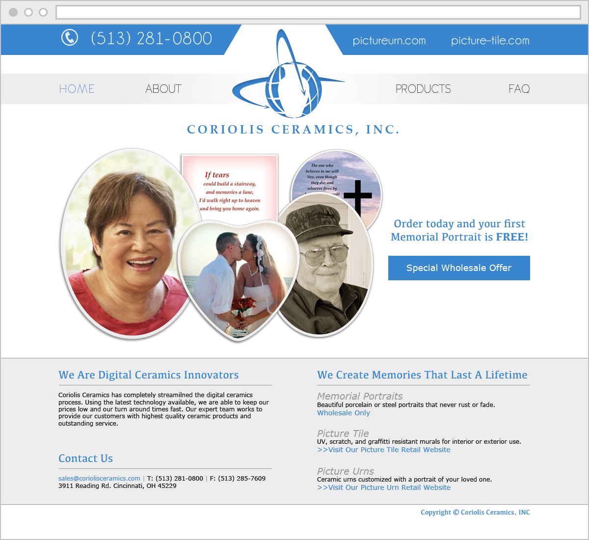 Ceramic Company Website