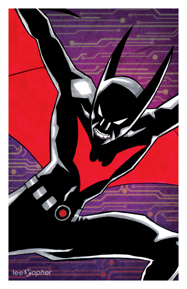 Batman Beyond Art Print — Lee Xopher