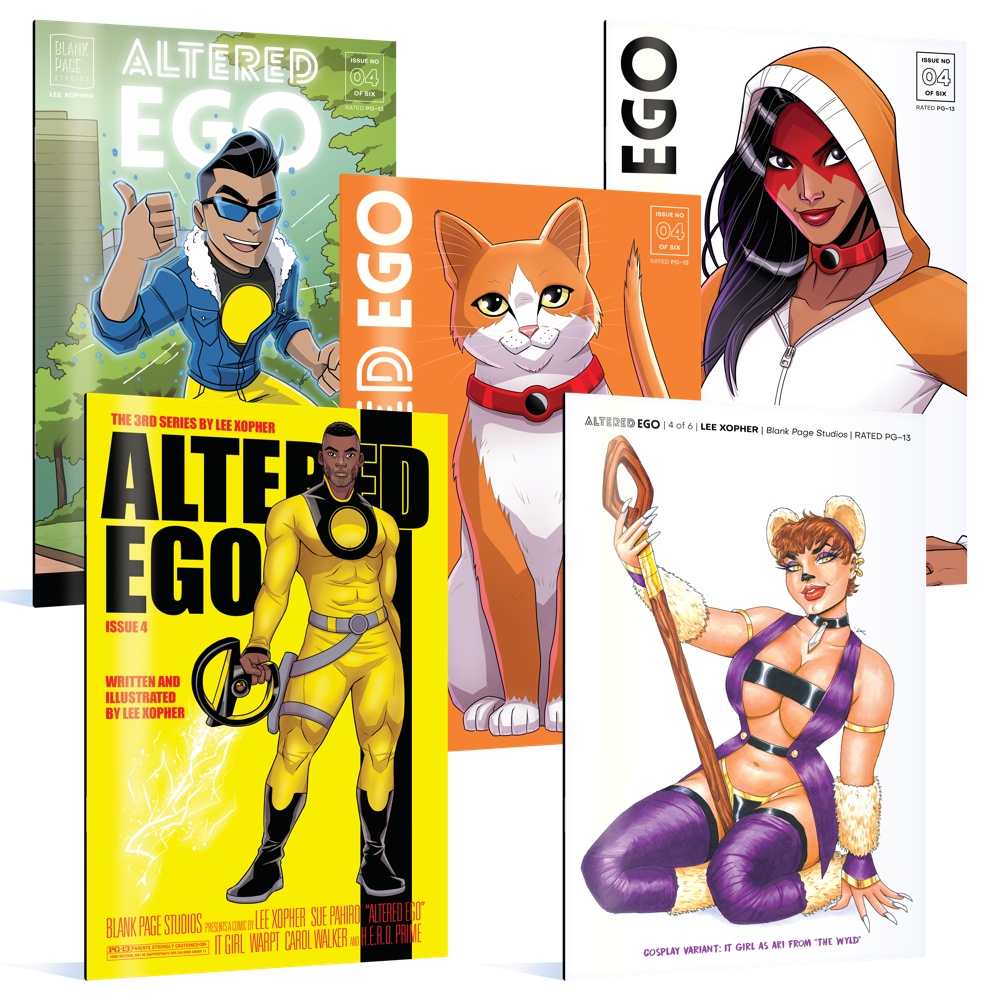 Altered Ego #4 - All Covers Bundle