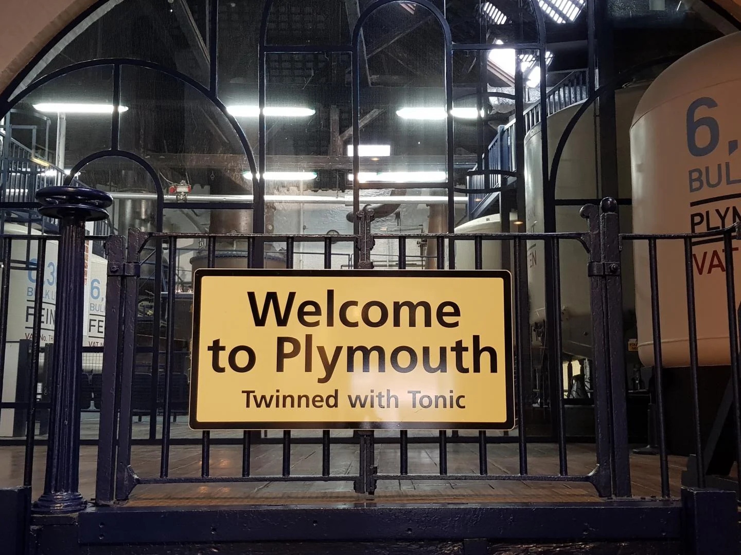 Your welcome to the distillery.