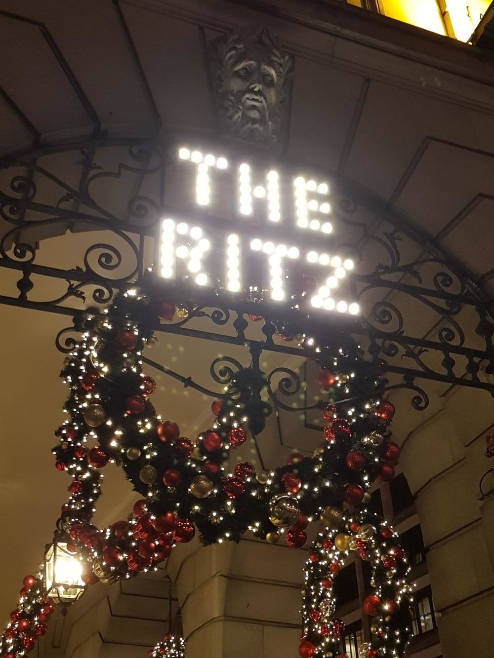 The Ritz in lights