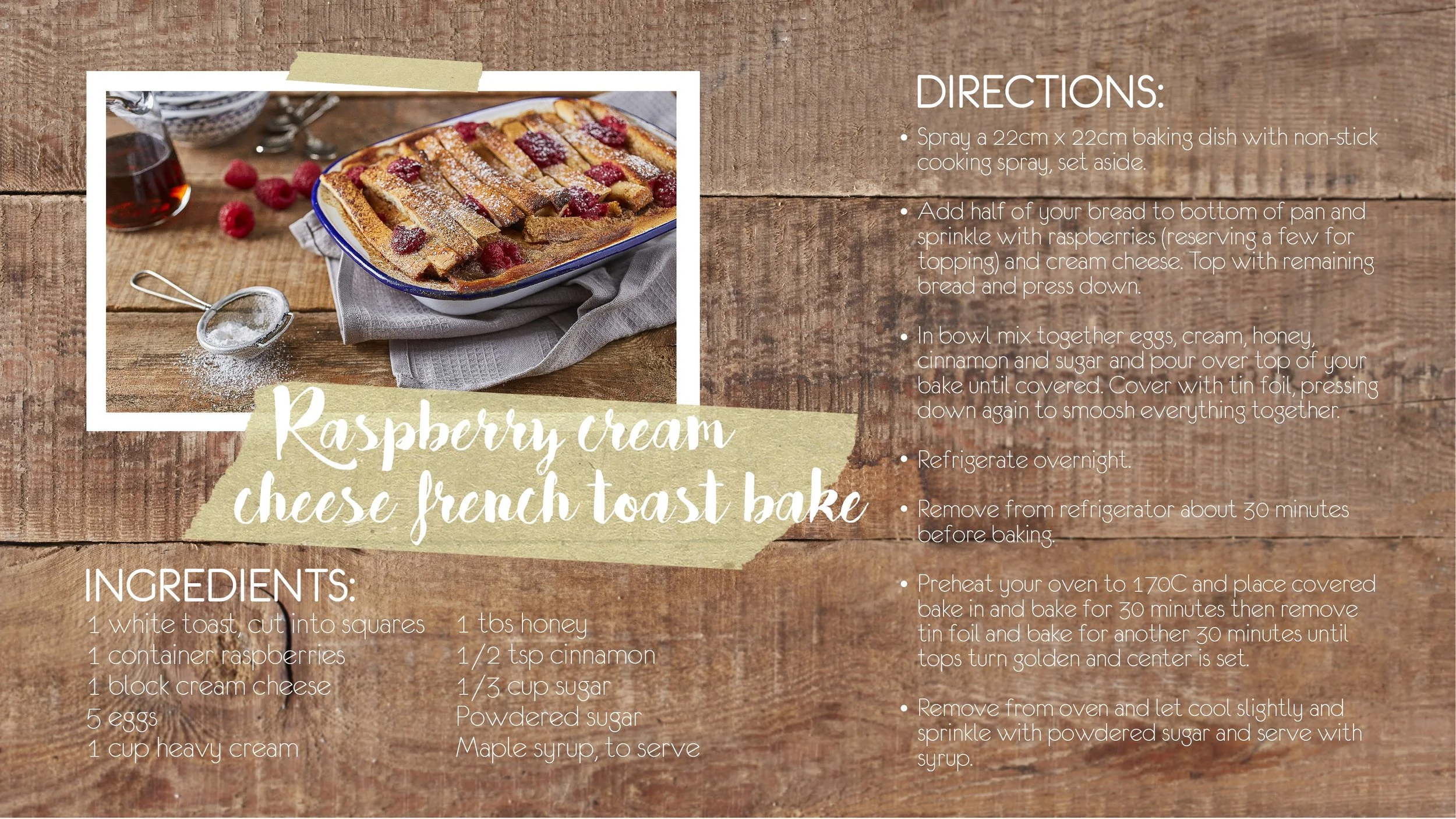 Save our recipe cards for future use!