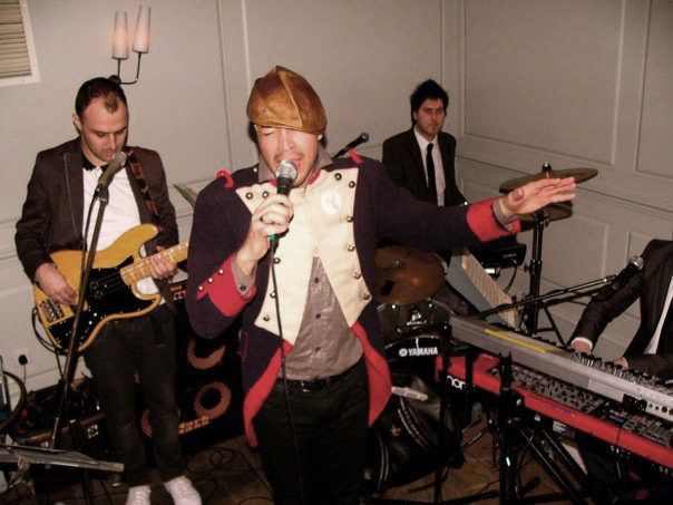 In the the early days, singing with my first band