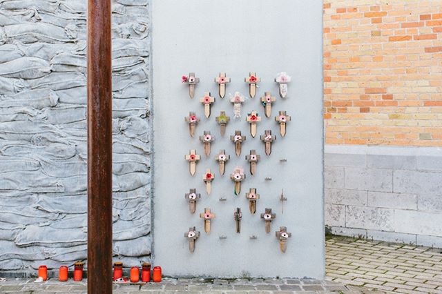 More Crosses - This was a small WW1 memorial in Poperinge Belgium, just outside the old jail used by the British army to house those soldiers who had been courtmartialed and sentenced to death⁣
⁣
⁣
⁣
⁣#worldwarone #ww1 #flanders #belguim #worldwarone