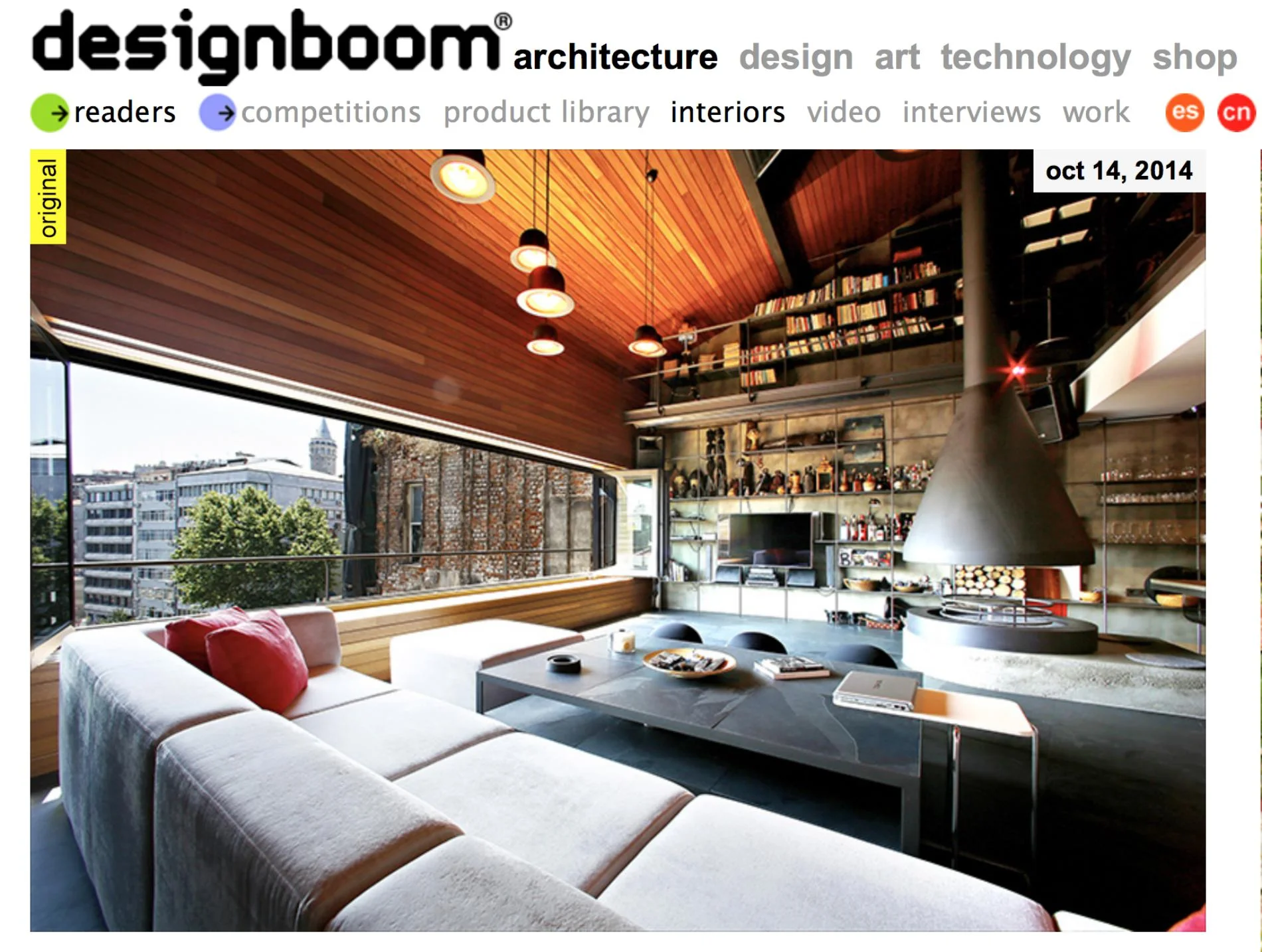 Karakoy Loft now in Designboom! :)